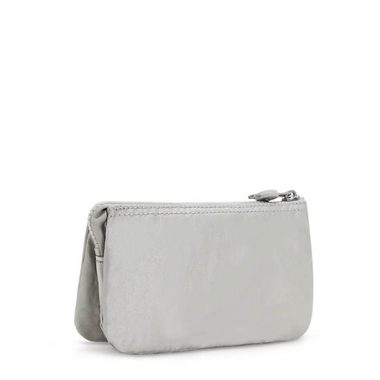 Kipling Creativity Large Klassiska Metallic Pouch Väska Beige | SE 1143NW